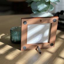 Load image into Gallery viewer, framed 4"x4" barn owl tile